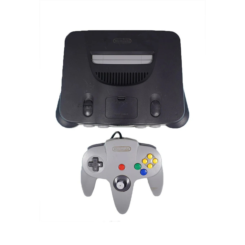 (Pre-Owned) Nintendo 64 Video Game Console - Black - ريترو